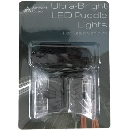 Abstract Ocean Premium LED-Einstiegsleuchten «3»-Logo Model 3, weiss –  , Tesla-Gadgets, Batterie-Check