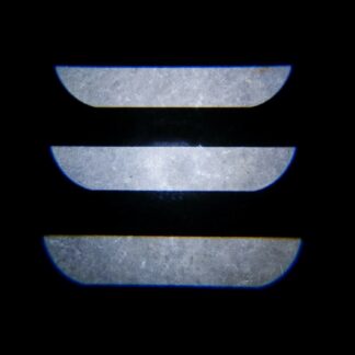 Abstract Ocean Premium LED-Einstiegsleuchten "≡"-Logo Model 3, weiss