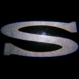 Abstract Ocean Premium LED-Einstiegsleuchten "S"-Logo Model S, weiss